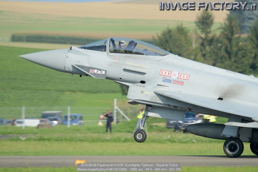 2014-09-06 Payerne Air14 0781 Eurofighter Typhoon - Royal Air Force